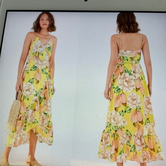Farm Rio Norma Wrap Dress . Sz: Medium NWT - Picture 1 of 15